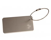 Tag luggage Routemark Valmont Aluminum, grey