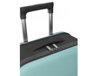 Чемодан складной Rollink Vega II, 55x40x20 см, 2 колеса, бирюзовый (105-21-320-380-100)