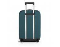 Suitcase folding Rollink Vega II, 55x40x20 cm, 2 wheels, blue-green (105-21-330-380-100)