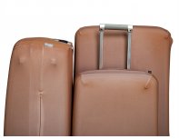 Suitcase cover Routemark Cappuccino M/L (SP500)