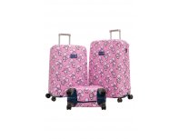 Cover for a suitcase Routemark White & Fluffy L/XL (SP310), Art. Lebedev Studio