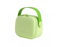 Cosmetic bag with mirror Fungoofun, backlight F536, green