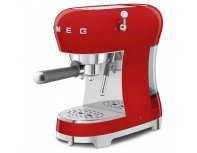 Carob coffee maker Smeg ECF02RDEU red