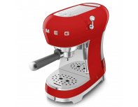 Carob coffee maker Smeg ECF02RDEU red