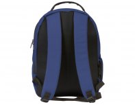 Backpack Voyager Sofit laptop made of eco‑leather, 34×14×44 cm, blue (935712)