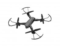 Квадрокоптер Hiper HQC-0031 Paladin FPV 0.3Mpix 480р WiFi ПДУ черный/серый
