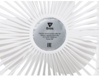 Desktop fan with stepless speed control Evolt Circa, white (968901)