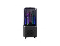 Wireless speaker with backlight Indivo citySound, black (13930.30)
