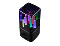 Wireless speaker with backlight Indivo citySound, black (13930.30)