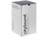 Wireless speaker with backlight Indivo citySound, black (13930.30)
