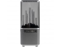 Wireless speaker with backlight Indivo citySound, black (13930.30)
