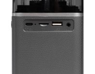 Wireless speaker with backlight Indivo citySound, black (13930.30)