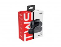 Наушники беспроводные Hiper Tws Oki Black (HTW-LX1) Bluetooth 5.0 гарнитура, черный (521000)