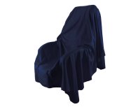 Blanket fleece Routemark Dark Blue 150х100