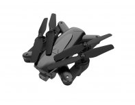 Квадрокоптер Hiper HQC-0031 Paladin FPV 0.3Mpix 480р WiFi ПДУ черный/серый