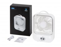 Desktop fan with stepless speed control Evolt Circa, white (968901)