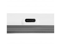 Wireless charging speaker lamp Molti Flashback, White