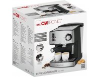 Кофемашина Clatronic ES 3643 schwarz-inox