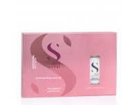 Moisturizing oil Alfaparf SDL M Nutritive Essential Oil for nourishing dry hair, 6 ampoules of 13 ml each