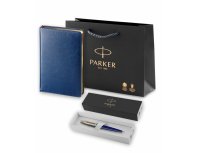 Набор подарочный: ручка шариковая Parker Jotter K160 Blue GT и ежедневник синий недатированный