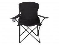 Chair folding jutdoor Camp, black (118200)