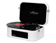 Vinyl record player Alive Audio Stories Blanche STR-06-WH