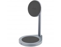 Wireless Charger uBear Stage 2 in 1 (WL06SG21-AD), gray