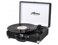 Проигрыватель виниловых пластинок Alive Audio Glam Noir GLM-01-NR
