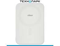 Аккумулятор внешний uBear Slide Magnetic 5000 мАч белый (PB19WH5000-PDM)