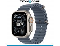 Смарт-часы Apple Watch Ultra 3 49 мм Natural, Ocean Band синий