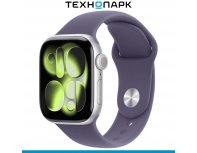 Смарт-часы Apple Watch Series 11 Aluminum GPS 42 мм серебристый S/M, спортивный ремешок