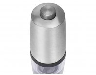 Mill electric spice Yoyony Origanum, battery operated, silver (875610)