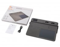 Wireless Charging LCD Mouse Pad Qjet Multi Pad 10W Black (788725)