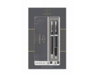Набор подарочный Parker: ручка Sonnet black CT роллер + шариковая