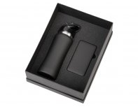 Gift set with water bottle and can Color It C1, 5000 mAh, black (210062.10)
