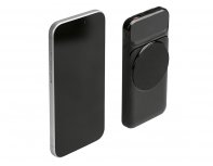 Battery external wireless Magnetic with integrated cables Evolt Mani, 10000 mAh, black (590164.07)