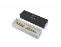 Набор подарочный с гравировкой Parker: шариковая ручка Jotter XL YellowGold + ежедневник красного цвета (PR50B-SETGLD1G)