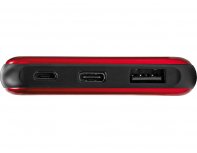 Аккумулятор внешний Evolt Forge v.2, металл, 10000mah, красный (591201)