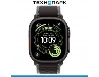 Смарт-часы Apple Watch Ultra 3 49 мм Black, M/L ремешок чёрный Trail Loop