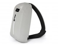 Сумка-слинг Brand Charger Nomad на одно плечо из водостойкого переработанного пластика, серый (936078)