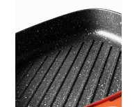 Grill pan Berghoff Gem 24 cm 2.3 L red 2307412