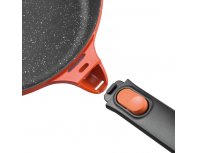 Grill pan Berghoff Gem 24 cm 2.3 L red 2307412
