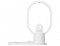 Charging station wireless 4-in-1 Evolt Portal with lamp, 15 W, white (592206)