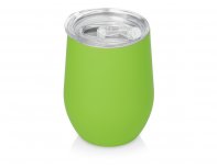 Gift set with thermocup and powerbank Color It C2, 10000 mAh, green apple (210114.03)