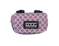 Neoprene leash bag Doog Gromit, pink and blue, 10x7x4 cm