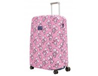 Cover for a suitcase Routemark White & Fluffy L/XL (SP310), Art. Lebedev Studio