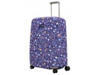 Cover for a suitcase Routemark Spangles, sparks, confetti M/L (SP310)