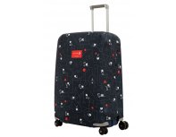 Чехол для чемодана Routemark Коты и порядок в черном M/L (SP500)