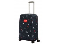Cover for a suitcase Routemark Cats and an order in black S (SP500)