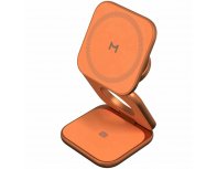 Устройство зарядное беспроводное Magssory Fold Ultra 3 в 1 для Apple оранжевый (WCH083or)